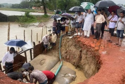 চকরিয়ায় টানা বৃষ্টিতে নিম্নাঞ্চল প্লাবিত