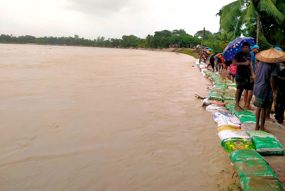 মৌলভীবাজারে ৪ নদীর পানি বিপৎসীমার উপরে, প্লাবিত অর্ধশত গ্রাম