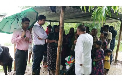 
কুলাউড়ায় সহস্রাধিক মানুষ পানিবন্দি