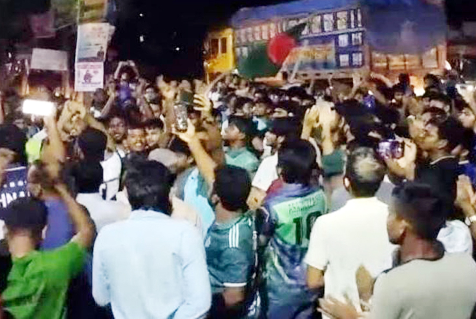 পানির ন্যায্য হিস্যার দাবিতে হাবিপ্রবিতে বিক্ষোভ

