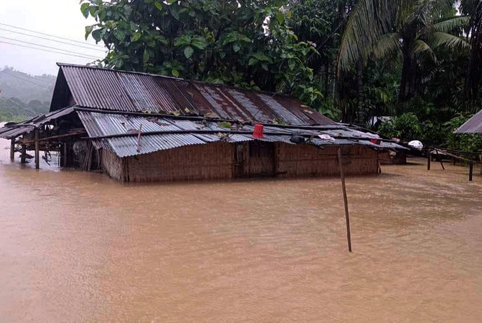 রাঙামাটির নিম্নাঞ্চল প্লাবিত, পানিবন্দী অর্ধলাখ পরিবার