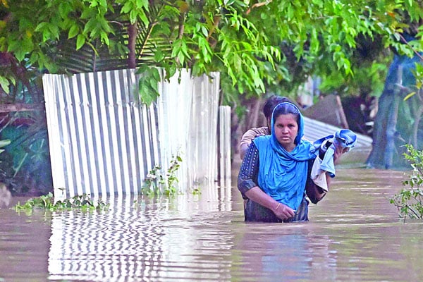 ভেসে যাচ্ছে জীবন ও স্বপ্ন