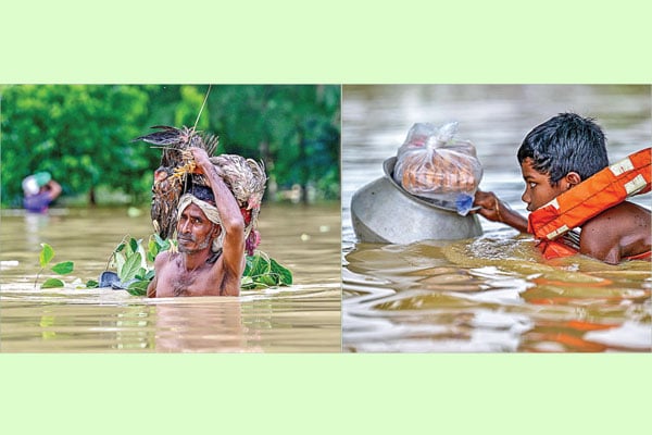 লড়াই বানভাসি মানুষের