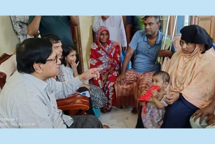 ছাত্র-জনতার আন্দোলনে নিহতদের পরিবারের পাশে নবীউল্লাহ নবী