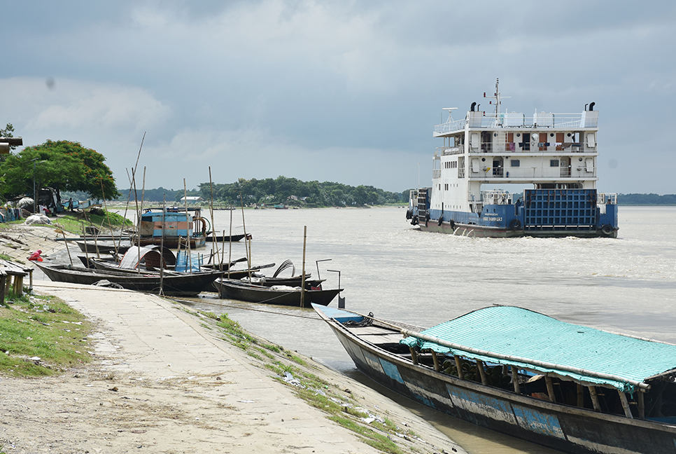 তবুও রাজবাড়ীতে কমেছে পদ্মার পানি