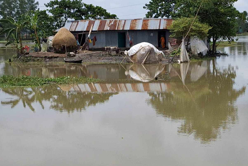 হবিগঞ্জে বন্যা পরিস্থিতির উন্নতি, সুপেয় পানি সংকট