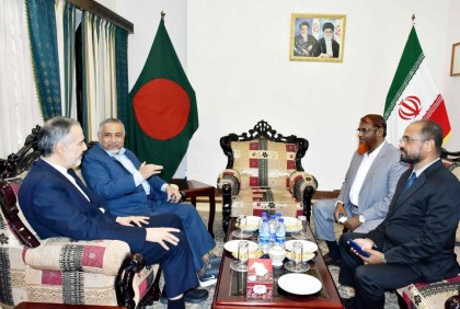 ইরানি রাষ্ট্রদূতের সঙ্গে জামায়াতে ইসলামীর প্রতিনিধি দলের সৌজন্য সাক্ষাৎ