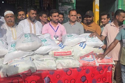 বিএনপির উদ্যোগে বন্যার্তদের জন্য ফ্রি মেডিক্যাল ক্যাম্প ও ত্রাণ বিতরণ