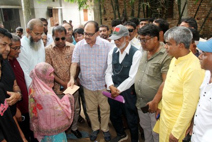বগুড়ায় ছাত্র-জনতার আন্দোলনে নিহত ৭ পরিবারের পাশে বিএনপি