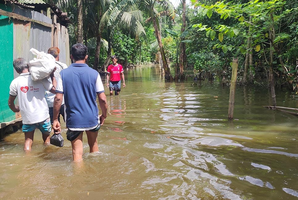 এখনো পানিবন্দি ৭ লাখ পরিবার, ক্ষতিগ্রস্ত ৫৩ লাখ মানুষ