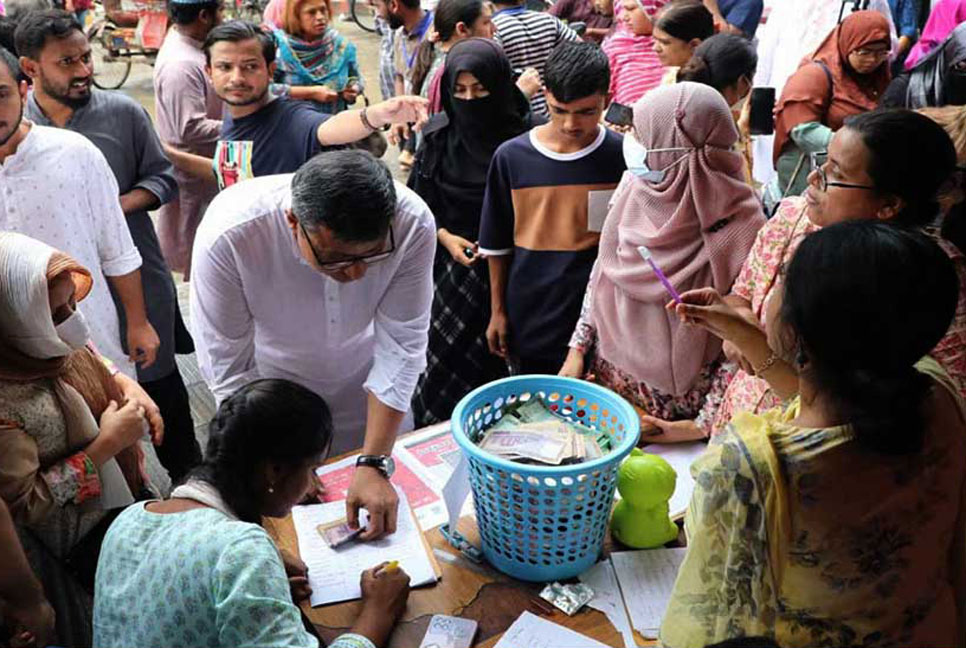 গণত্রাণে মোট সংগ্রহ ১১ কোটি, ব্যয় ১ কোটি ৭৫ লাখ