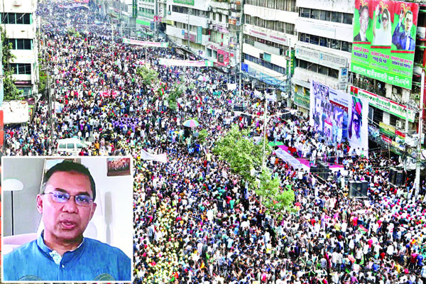 সরকারকে ব্যর্থ হতে দেওয়া যাবে না