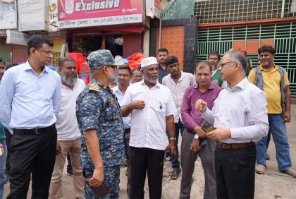 মশক নিধন কার্যক্রম পরিদর্শন করলেন ডিএনসিসির প্রশাসক
