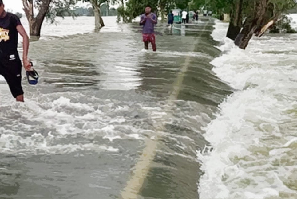 ২৪ ঘণ্টায় দেশের ৪ জেলায় বন্যার শঙ্কা