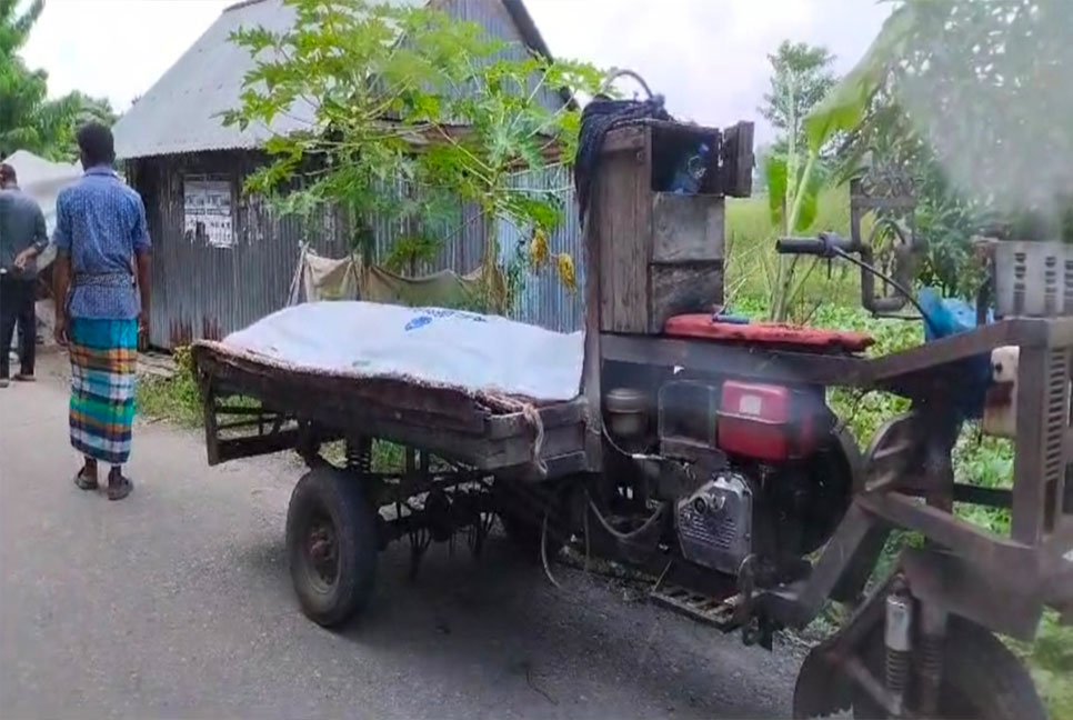 ঘুমিয়ে থাকা বৃদ্ধাকে কুপিয়ে হত্যা 