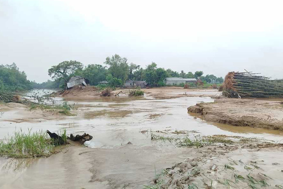 শেরপুরে বন্যায় চারদিনে মৃত্যু ১১ জনের