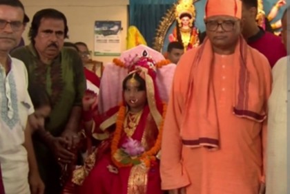 রংপুরে মহাঅষ্টমিতে কুমারী পূজা অনুষ্ঠিত