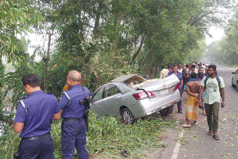 গোপালগঞ্জে সড়ক দুর্ঘটনায় ভ্যানচালক নিহত