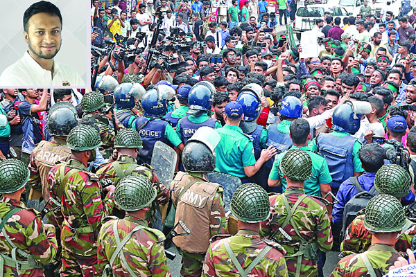 সাকিবের পক্ষে-বিপক্ষে উত্তাল মিরপুর