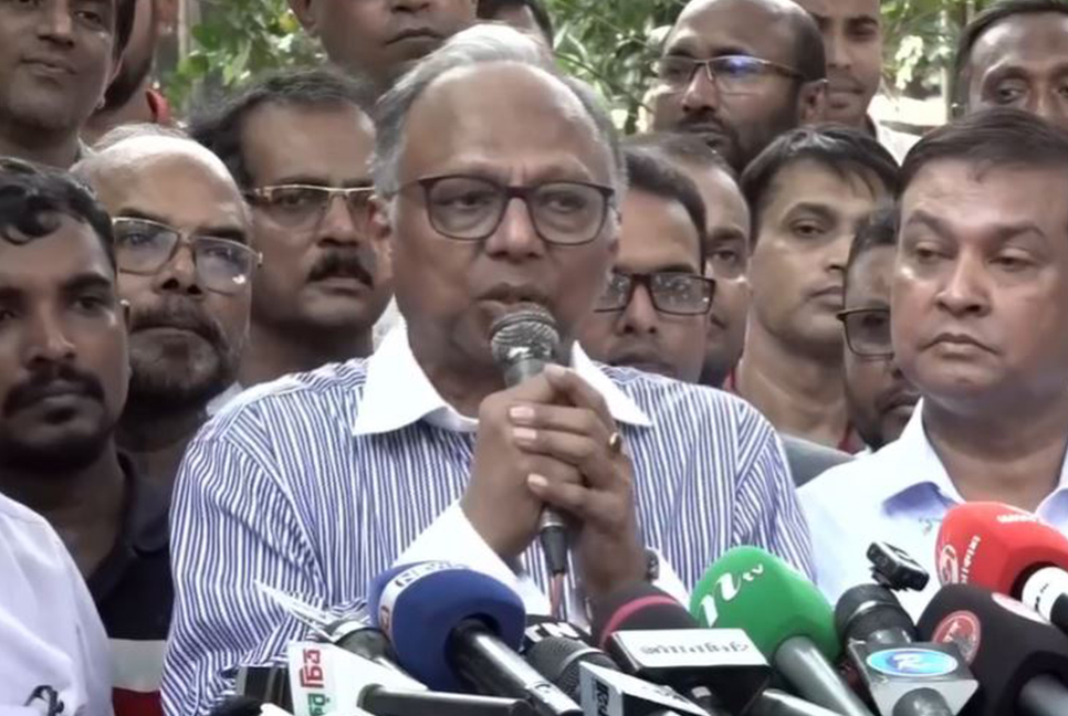 অন্তর্বর্তী সরকার বিপ্লবী রূপ নিতে ব্যর্থ হয়েছে : মাহমুদুর রহমান