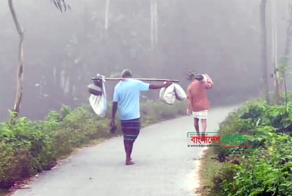 দিনাজপুরে শীতের আমেজ