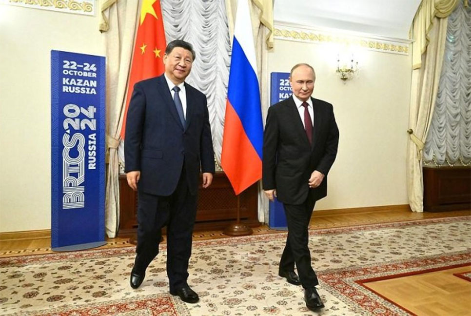 রাশিয়ার সঙ্গে সম্পর্ককে স্বাগত জানালেন শি জিনপিং