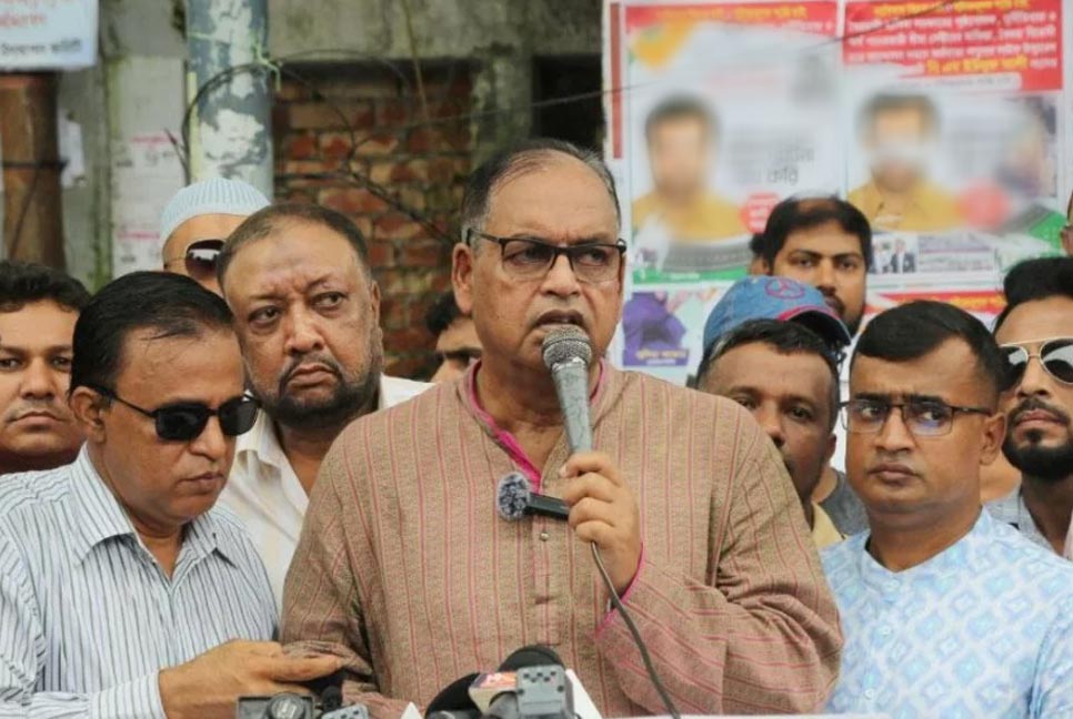 রাষ্ট্রপতিকে ‘বিদায়’ না করলে সুষ্ঠু নির্বাচন সম্ভব নয় : শামসুজ্জামান দুদু