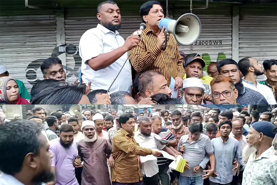 ডেঙ্গু সতর্কতায় যাত্রাবাড়ীতে লিফলেট বিতরণ নবীউল্লাহ নবীর