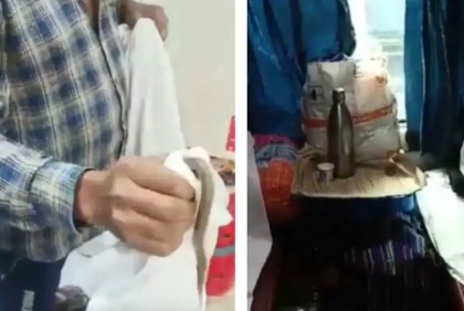 ট্রেনের এসি কামরায় ধরা পড়ল বিষধর সাপ!
