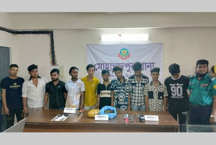 যৌথ বাহিনীর অভিযানে মোহাম্মদপুরে গ্রেফতার ২৯