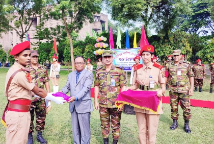 হাবিপ্রবিতে বিএনসিসি’র ব্যাটালিয়ন ক্যাম্পিং