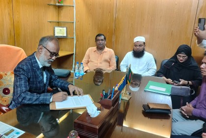জুলাই বিপ্লবে শহীদদের মাগফিরাত কামনা খুকৃবি নবনিযুক্ত উপাচার্যের 