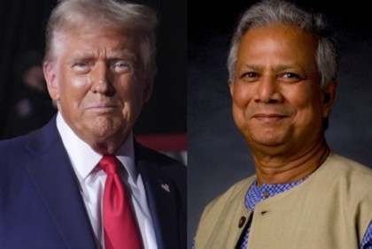 ট্রাম্পকে শুভেচ্ছা জানালেন ড. ইউনূস