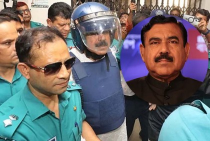 রিমান্ড শেষে কারাগারে সাবেক মন্ত্রী শাজাহান খান