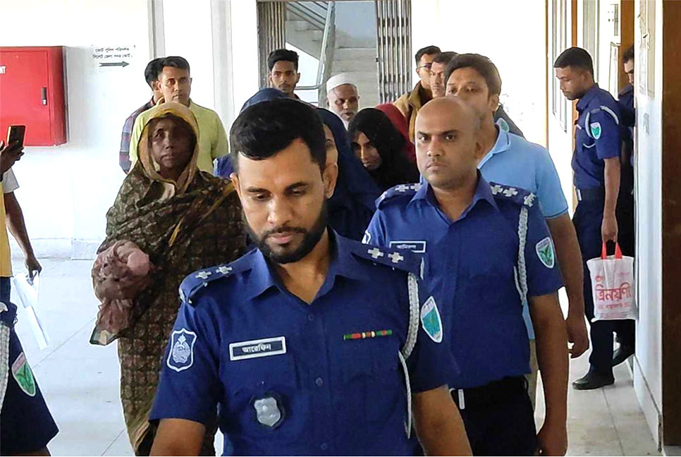 শিশু মুনতাহা হত্যায় চার আসামি পাঁচ দিনের রিমান্ডে 