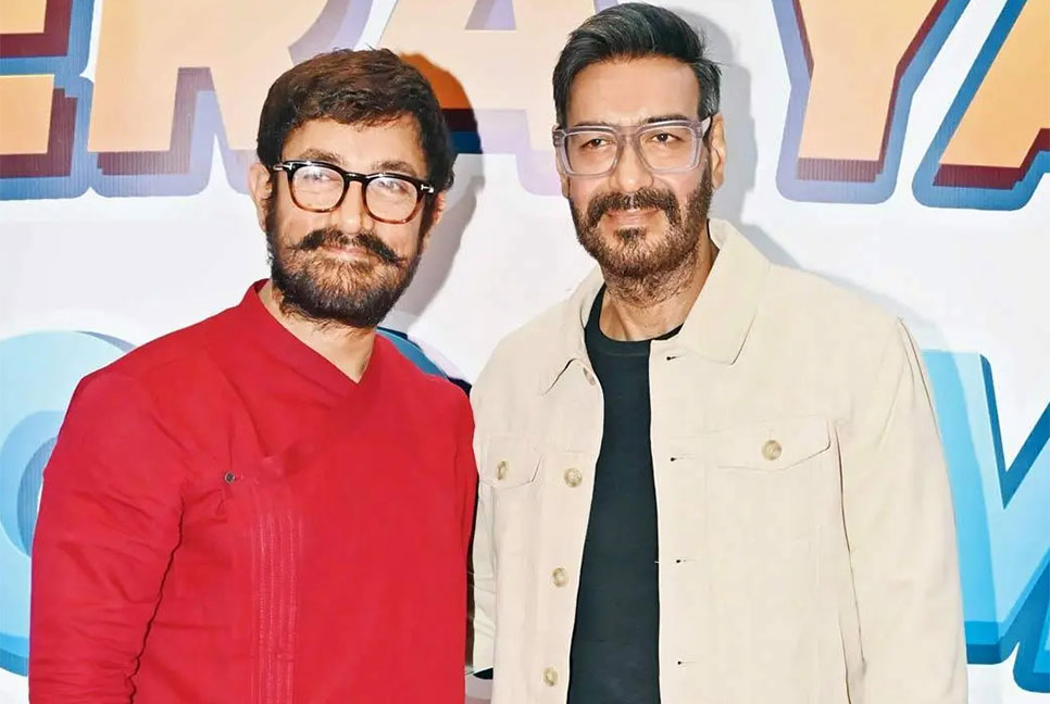 দুই দশক পর জুটি বাঁধতে চলেছেন আমির-অজয়?