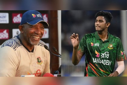 নাহিদ রানার গতিতে মুগ্ধ সিমন্স