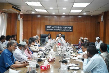 গণমাধ্যমের ওপর সরকারের কোনো চাপ নেই: তথ্য উপদেষ্টা 