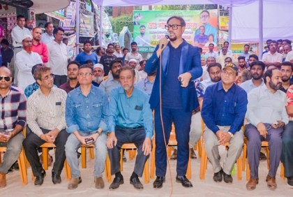 বিপ্লব উদ্যানে গ্রিন পার্কই হবে : সিটি মেয়র ডা. শাহাদাত