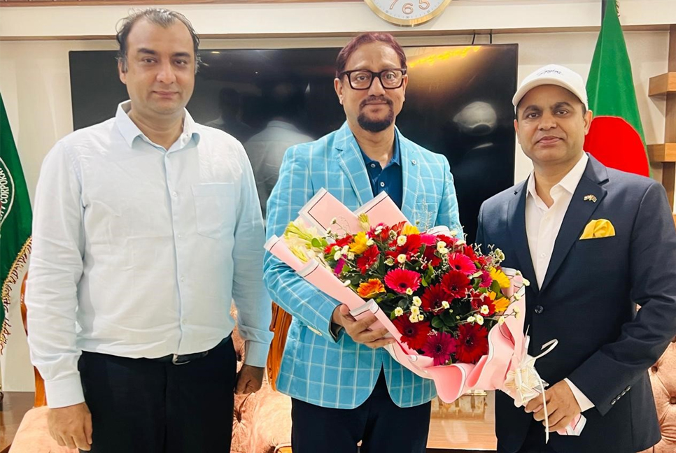 চসিক মেয়রের সঙ্গে ভারতীয় সহকারী হাইকমিশনারের সাক্ষাৎ  