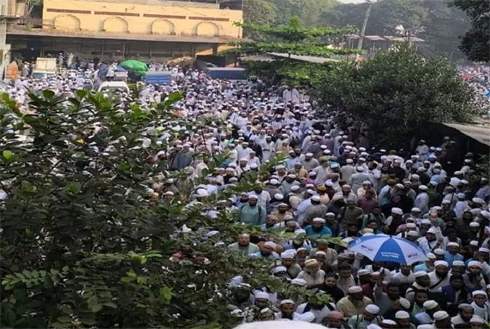 কাকরাইলে বড় জমায়েত সাদপন্থীদের, নিরাপত্তা জোরদার