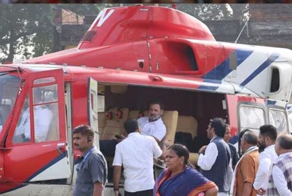 হেলিকপ্টারে রাহুলকে তিন ঘণ্টা ‌‘বসিয়ে’ রাখলেন মোদি!