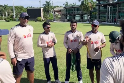 রাতে প্রস্তুতি ম্যাচে মাঠে নামছে বাংলাদেশ