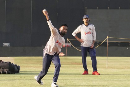 ফিটনেস পরীক্ষায় পাস তানজিম সাকিব