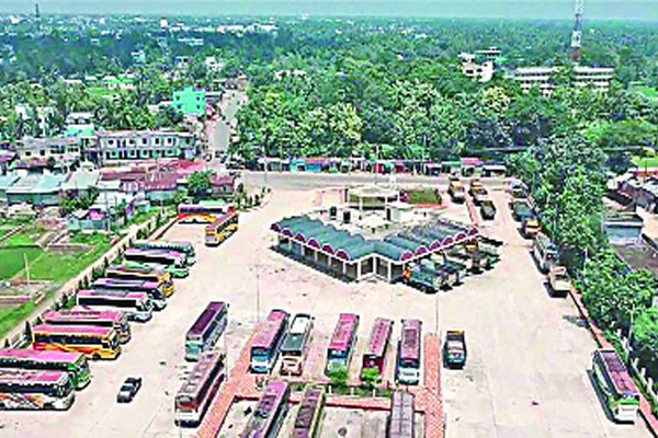 ২৯ বছর পর চালু শেরপুর বাস টার্মিনাল