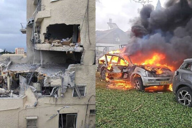 ইসরায়েলে একদিনে ৩৪০ মিসাইল হামলা হিজবুল্লাহর, ব্যাপক ক্ষয়ক্ষতি