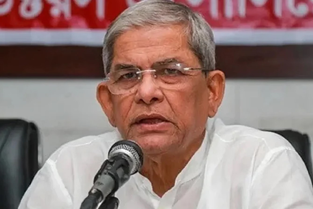 কিছু মানুষ জাতিকে বিভাজনের দিকে ঠেলে দিচ্ছে : ফখরুল