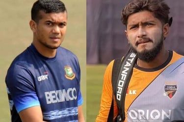 র‍্যাঙ্কিংয়ে তাসকিনের বড় লাফ, ২৪ ধাপ উন্নতি জাকেরের