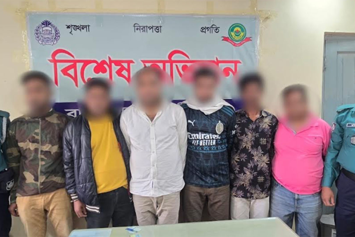 অপহৃত চেয়ারম্যান উদ্ধার, গ্রেফতার ৬