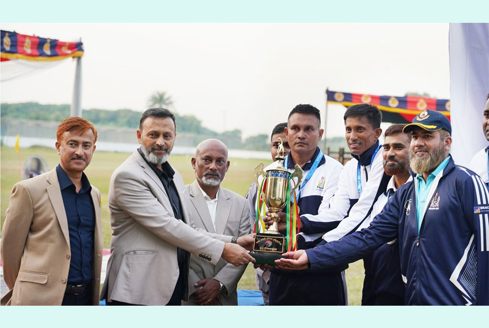 আন্তঃবাহিনী ভলিবল প্রতিযোগিতার সমাপনী ও পুরস্কার বিতরণী অনুষ্ঠিত
